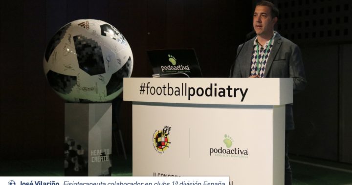 Conferencia en II Congreso Internacional de Podología y Biomecánica en el Fútbol